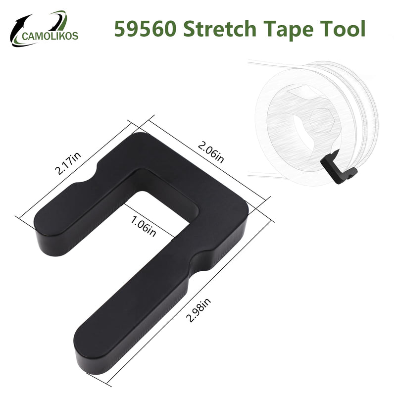 2-Sided 59560 Stretch Belt Tool for GM for Lisle 5.3, 6.2 6.6L Gas Engines