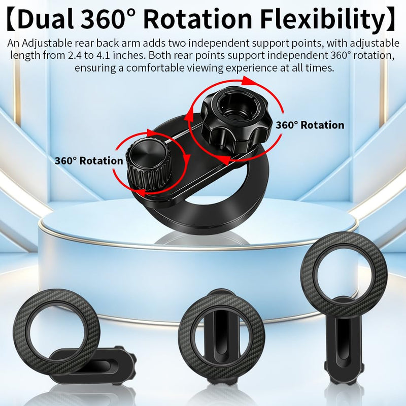 Car Phone Holder Mount for Ford Explorer 2025 2026 Accessories | [for 13.2-inch Screen] Magnetic Cellphone Navigation Charging Stand,Center Console Dashboard Storage Tray Organizer Accessory
