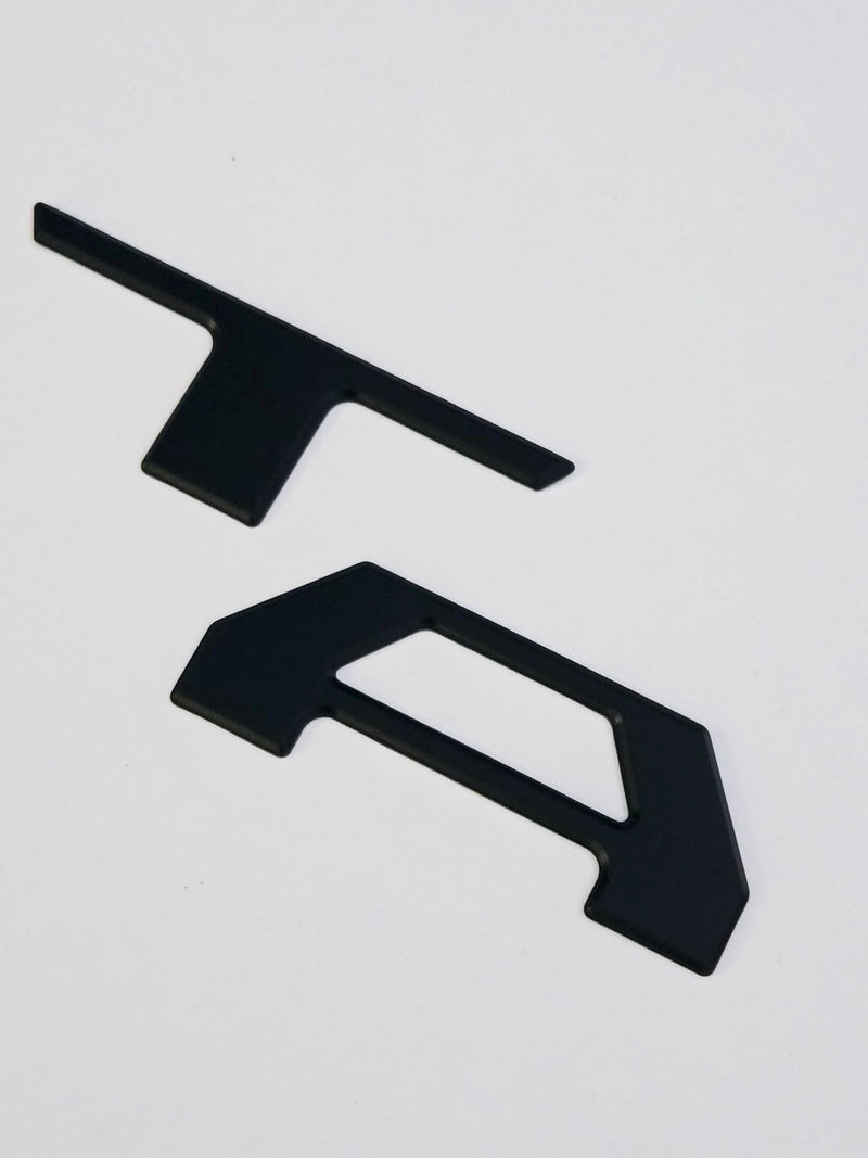 EyeCatcher Tailgate Insert Letters Compatible with 2016-2023 Tacoma (Satin Black) Satin Black