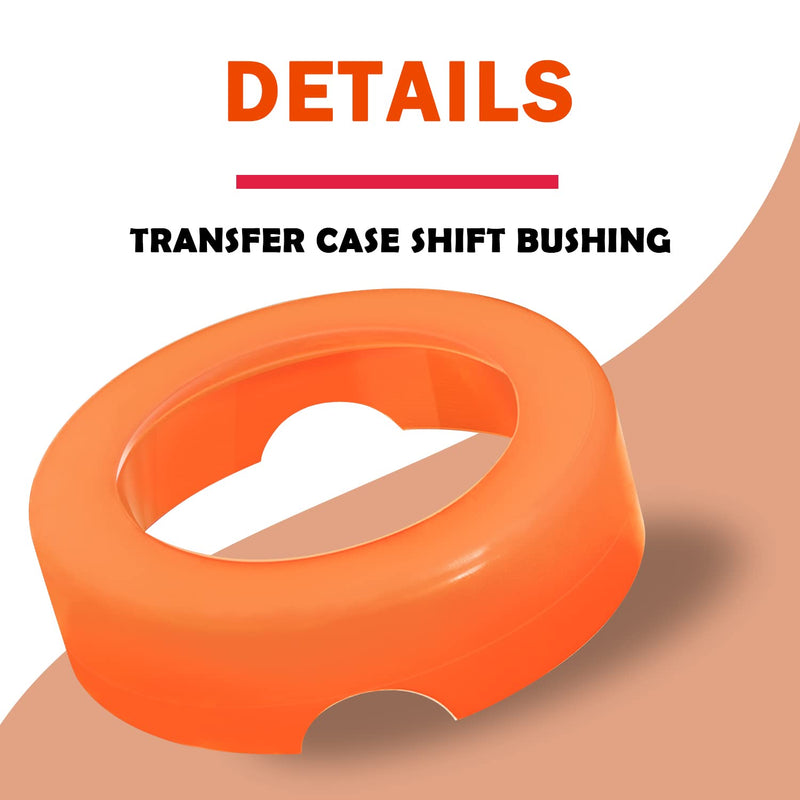 Polyurethane Transmission and Transfer Case Shifter Bushing Kit for Suzuki Samurai 86-95
