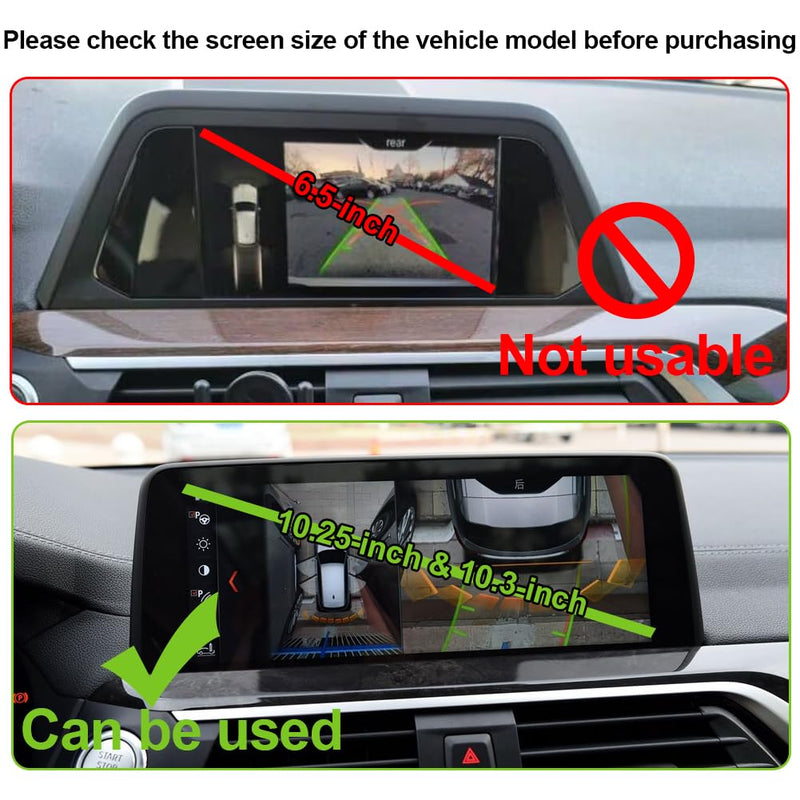 Car Phone Holder for BMW X3/X4 Auto Accessories - 10.3-inch / 10.25-inch Screen Compatible with 2018-2021 X3 & 2019-2021 X4's 2018-2021 X3 & 2019-2021 X4，10.3" / 10.25"（Screen）