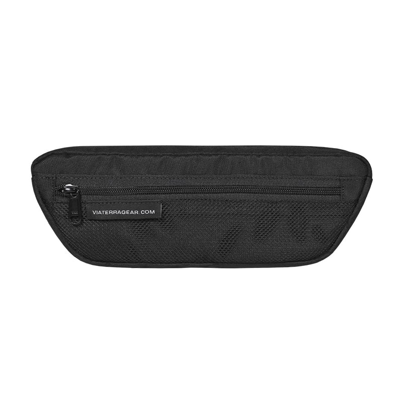 ViaTerra Handlebar Trailpack I 1.2L Black Windshield Pouch I Universal Fit for Any Motorbike, Dirt Bike & Snow Bike