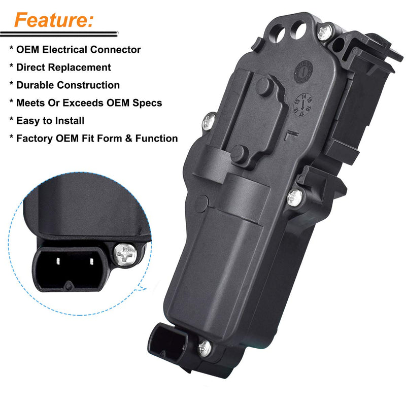 746-148 Power Door Lock Actuator Left Driver Side Compatible with Ford F150 F250 F350 F450 F550 Expedition Excursion Mustang Ranger Taurus, Lincoln Mercury, Mazda 6L3Z25218A43AA, F81Z25218A43AA Left Side 6L3Z25218A43AA 1