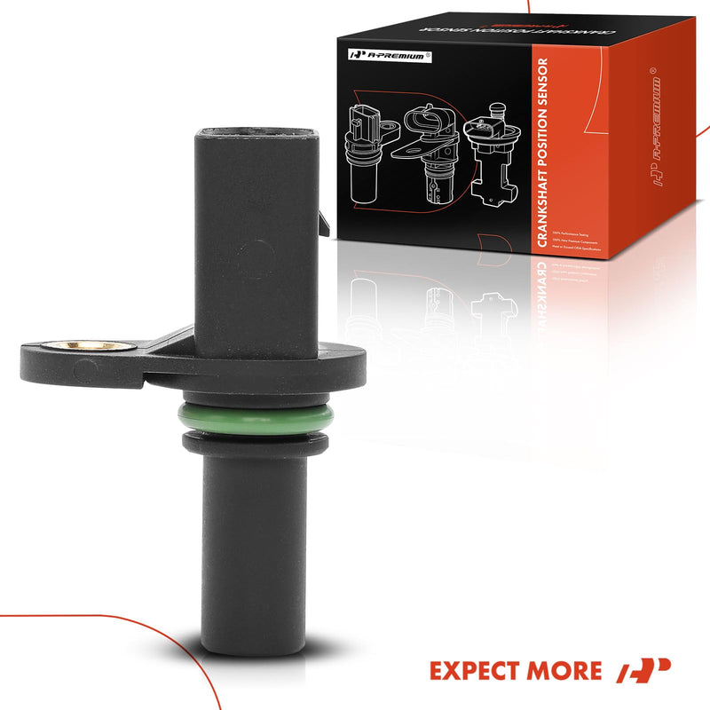A-Premium Engine Transmission Input Speed Sensor Compatible with Volkswagen Beetle 1998-2004, Golf 1999-2006, Golf City 2007, Jetta 1999-2005, Jetta City 2007, Replace# 095927321B