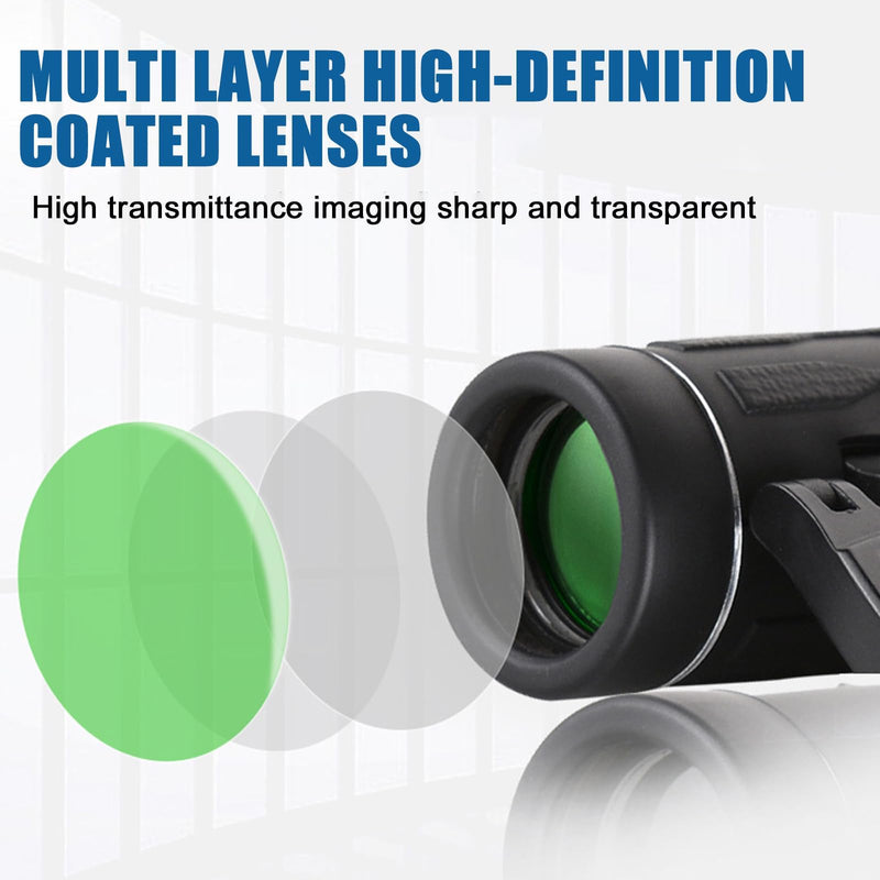 Small Compact Binoculars for Adults Kids,10x22 Mini Binocular for Traveling Sightseeing Birds Watching, Night Vision Binoculars for Concert Theater Opera,with Phone Adapter,Lightweight Pocket Folding