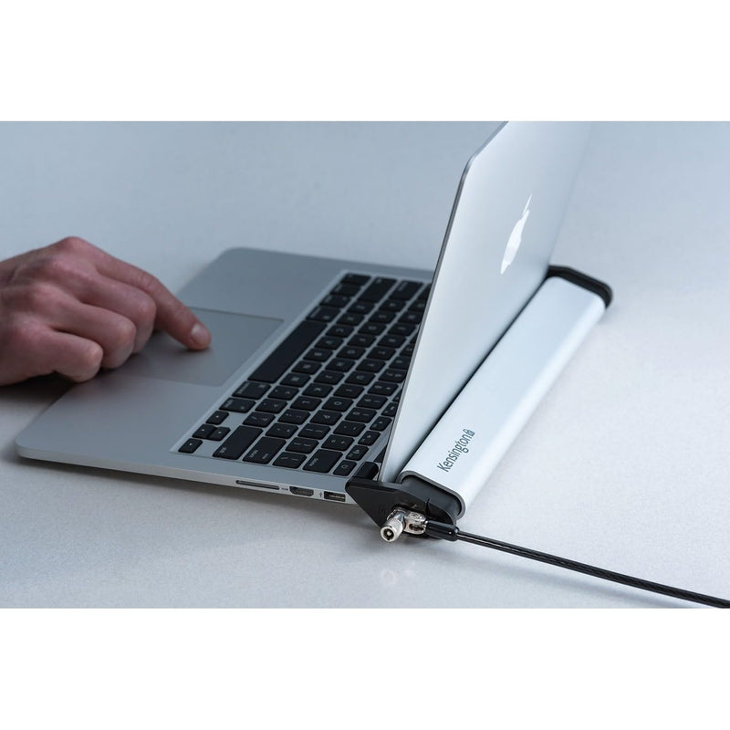 Kensington MacBook and Surface Laptop Locking Station with Keyed Lock Cable, Macbook Locks With 6 Foot Cable, Laptop Security Lock for Macbook Air/Pro, Laptop Locking Cable, K64453WW