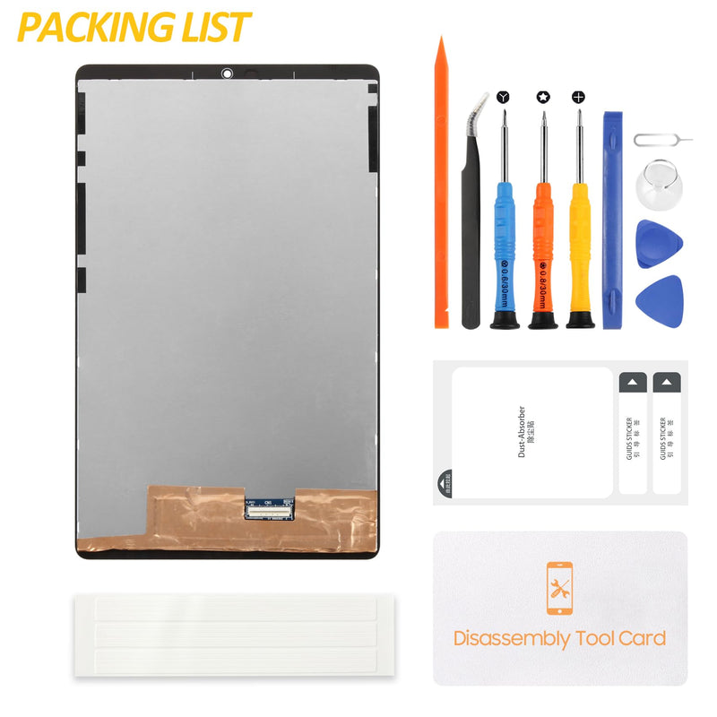 Original for Lenovo Tab M8 4th Gen TB-300FU Screen Replacement 8.0" Black IPS Display Assembly 2023 Touch Digitizer TB-300XU with Repair Tools