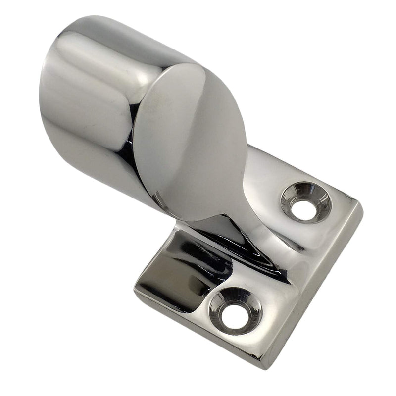 NRC&XRC 316 Stainless Steel Hand Rail Fitting, 60° End-Right/Center/Front-Lift HandRail Fitting for7/8inch Tube OD Marine Boat Yacht 2PACK 60degree End-Right