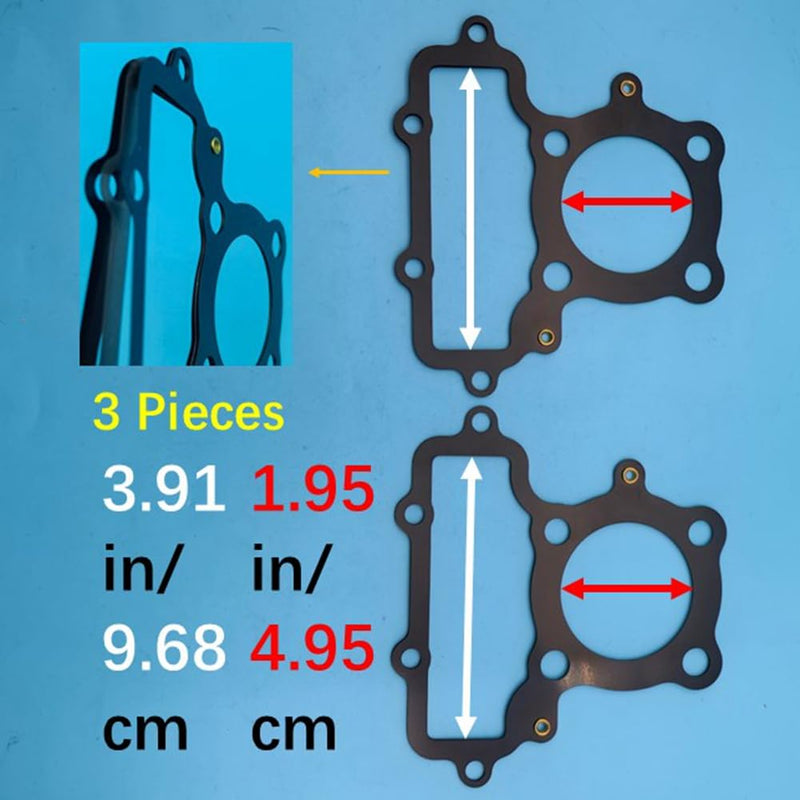 Cylinder Head Base Stator Crankcase Cover Gasket for Yamaha XV250 Virago 250 V-Star 250 Route 66 2UJ-11181-01-00 4DN-11351-01-00 4RF-15451-01-00 3DM-15451-00-00 4RF-15451-00-00 4RF-15461-01-00 Z1212