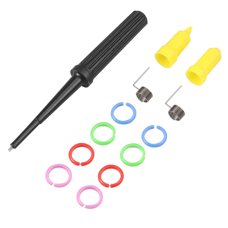 Proster 200Mhz Oscilloscope Probe Clip Scope Test BNC End Probe P2200 10X/1X Black with BNC to Mini Grabber 200Mhz Oscilloscope Probes