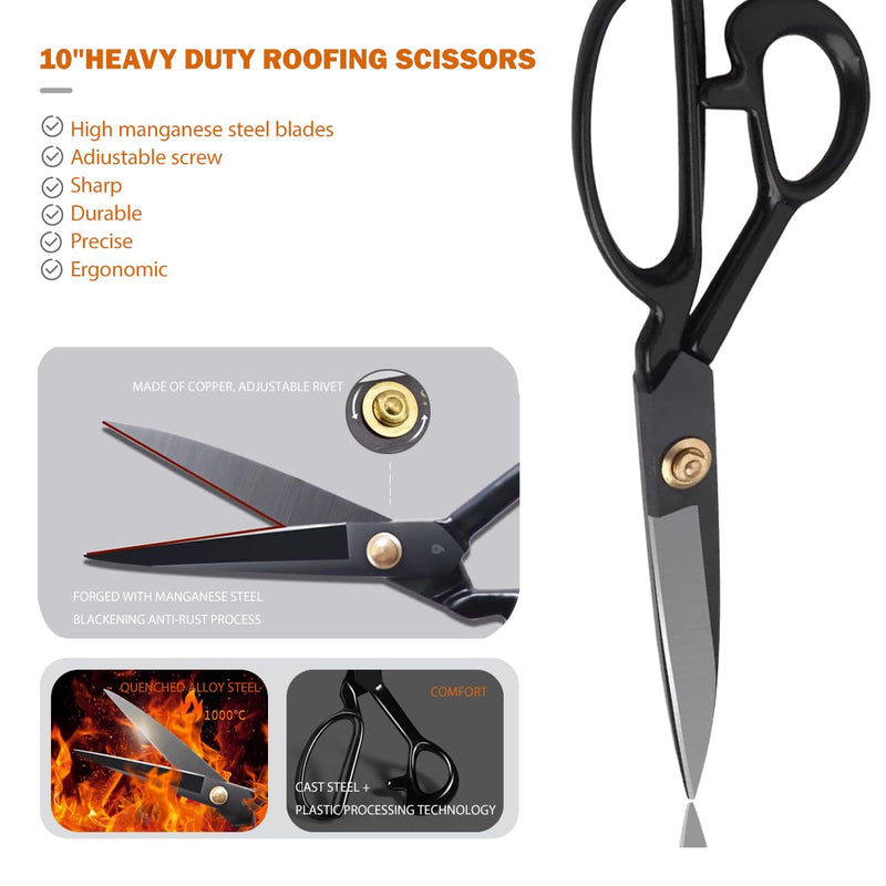 3Pcs Roofing Tools Hot Air Roof welding PVC TPO Epdm Seam Roller Scissors Sheath RV Repair Roofing Scissors Heavy Duty Tool Bag Tool Protective Cover Bag Vinyl Flooring Roller