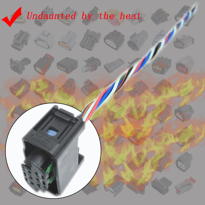  [AUSTRALIA] - Throttle Body Connector Harness Plug S20160 977-354 Fits 2003-2009 Replacement for Volvo C70 S60 S80 V70 XC70 T5 XC90 T5