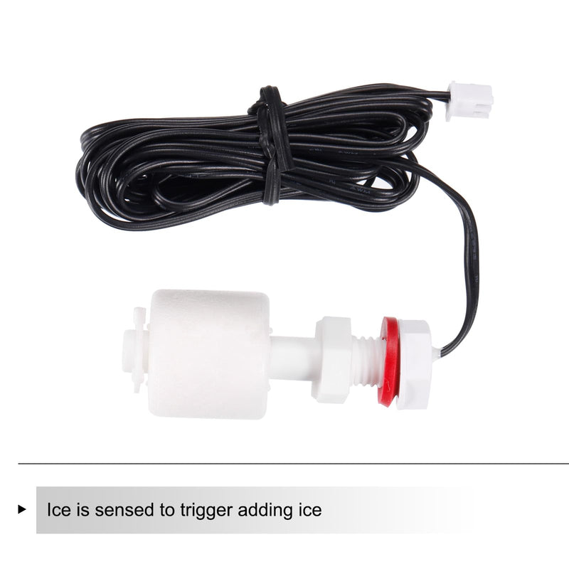 MECCANIXITY Ice Thickness Float Switch HZB50A-60-80 Water Level Sensor Float 2m Line Length