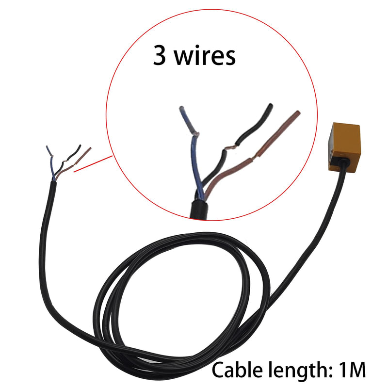 TL-Q5MC1 NO NPN Inductive Proximity Sensor Switch Detector 5mm 3 Wire DC 10~30V Normal Open 5Pcs