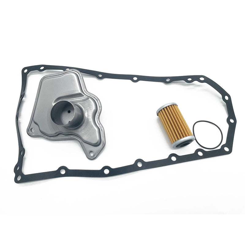 JF019E RE0F10J Transmission Filter Oil Pan Gasket Kit Compatible with Nissan 2012-2021 Altima Juke Maxima Murano Pathfinder Quest Rogue Sport 1.6L 2.0L 2.5L 3.5L 3.5L Replaces 31728-29X0D 31726-3JX0A
