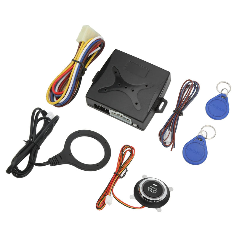 Dpofirs Universal Car Push Start Kit | Smart Keyless Ignition System with RFID and AntiTheft