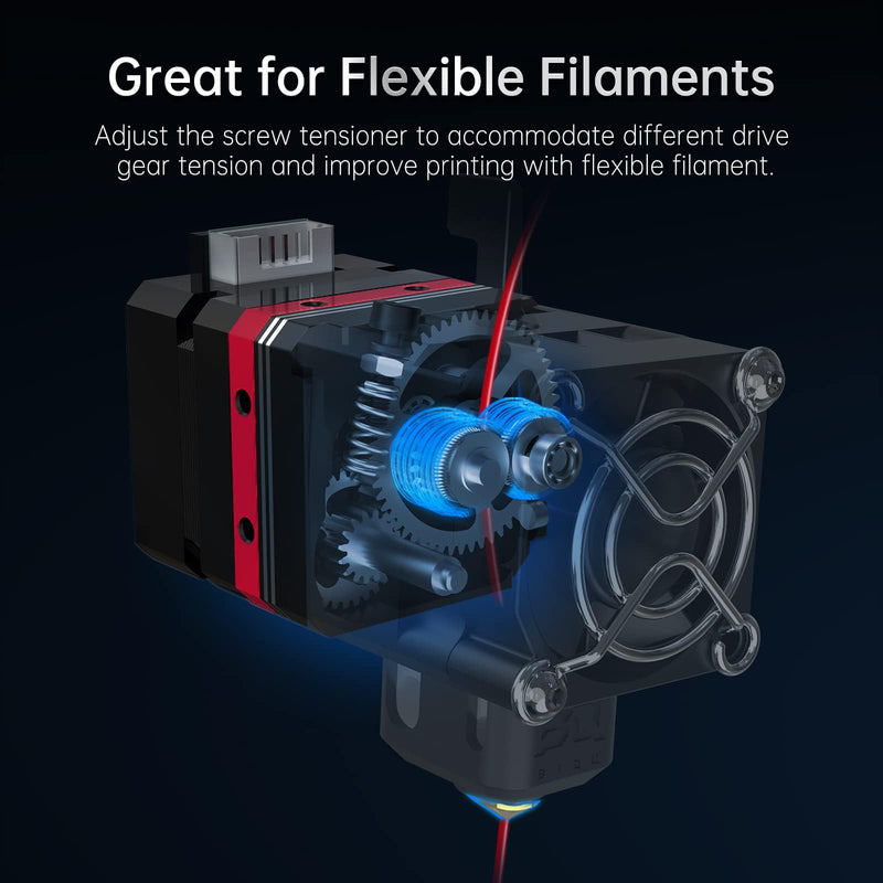 BIQU H2 V2S Dual Gear Extruder Upgrade H2 Extruder 3D Printer Direct Extruder 1.75mm Filament BIQU BX Creality Ender & CR Series Printers, Anycubic Mega S, Geeetech Printers and Prusa I3 DIY Kits