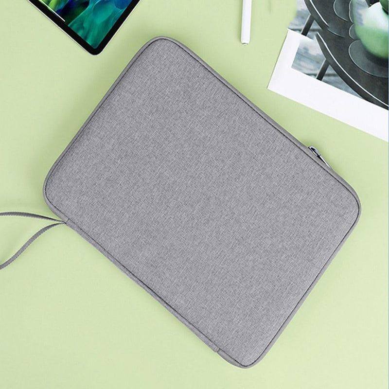 Nylon Tablet Sleeve Case, Soft Zipper Protective Pouch with Accessory Storage for 10.9/12.9 Inch(12.9 inch)