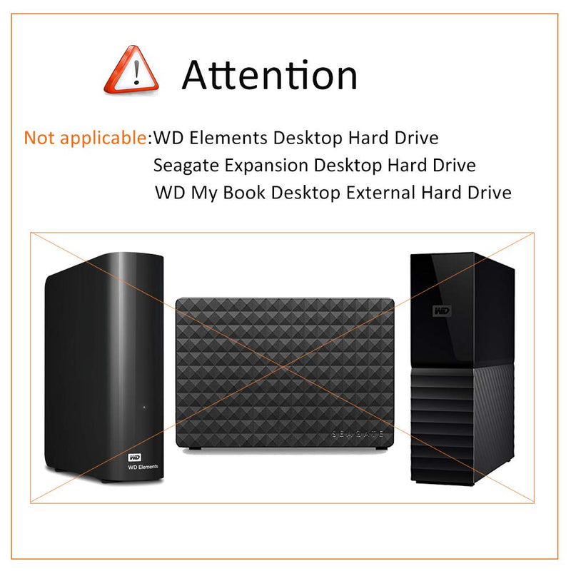 BOVKE Hard Drive Case for Seagate Backup Plus Hub External Hard Drive Desktop HDD 4TB 6TB 8TB 10TB 12TB 14TB 16TB 18TB 20TB, 3.5 Inch Portable Desktop HDD Carrying Cases, Black Backup Plus Hub Case