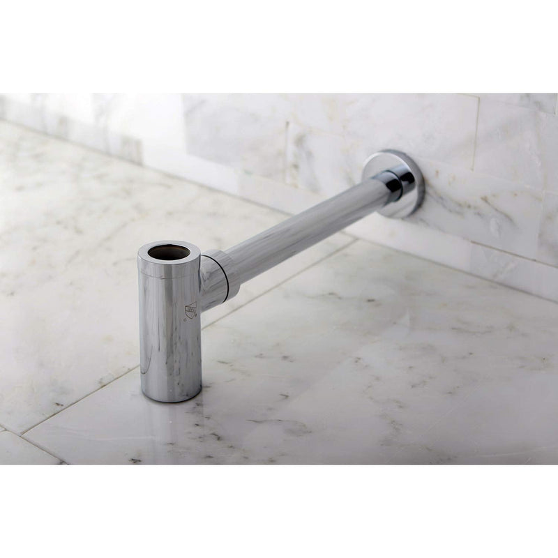 Kingston Brass DD8101 Fauceture Modern Bottle-Trap 12-Inch Vessel Sink Drain, Chrome