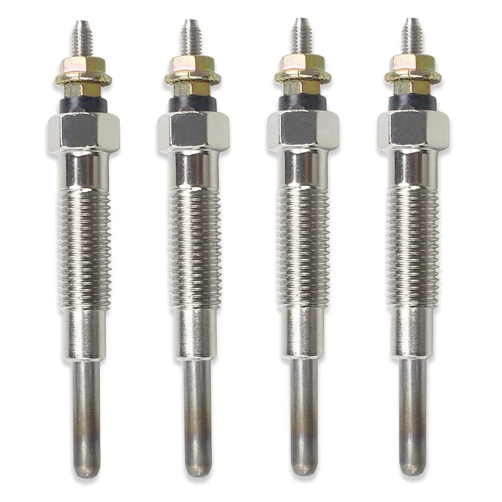 32A66-03102 Glow Plug 4PCS for Mitsubishi Engine S4S Forklift Excavators Skid Replace# 32A66-03101 32A66-03100