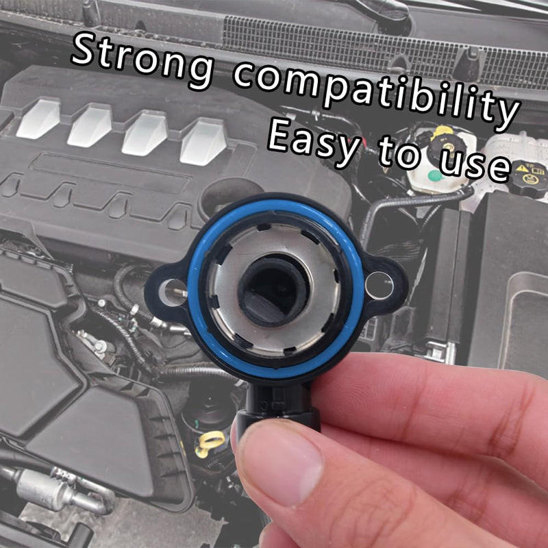 Throttle Position Sensor, Throttle Body Sensor Replaces OEM #17123855 17123852 213-4668 213-912 977-030, Compatible with Chevrolet GMC Buick Century Savana Silverado Sierra C1500 K2500