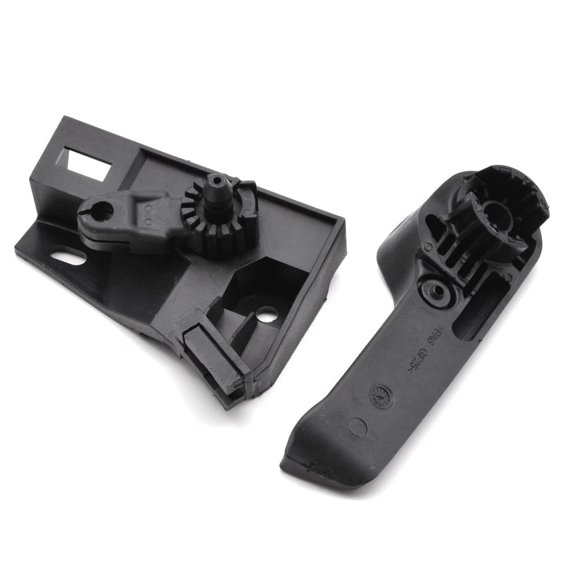 Inner Hood Release Lever Handle & Bracket Set Compatible for VW Volkswagen Passat 2006-2011 Tiguan 2008-2014 Jetta 2006-2010 EOS 2008-2014 CC 2009-2014 Golf GTI R32 Rabbit 2006-2013 Black