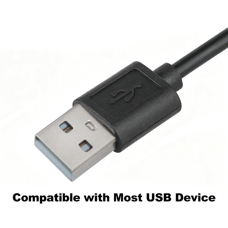 USB 5V to 12V 4 Pin Fan Speed Adapter Controller 11.8 Inch Tinned Copper Wire Max 8W/0.7A PVC Insulated Plug and Play for PC Cooling Fan Chassis Transfer Power Cord