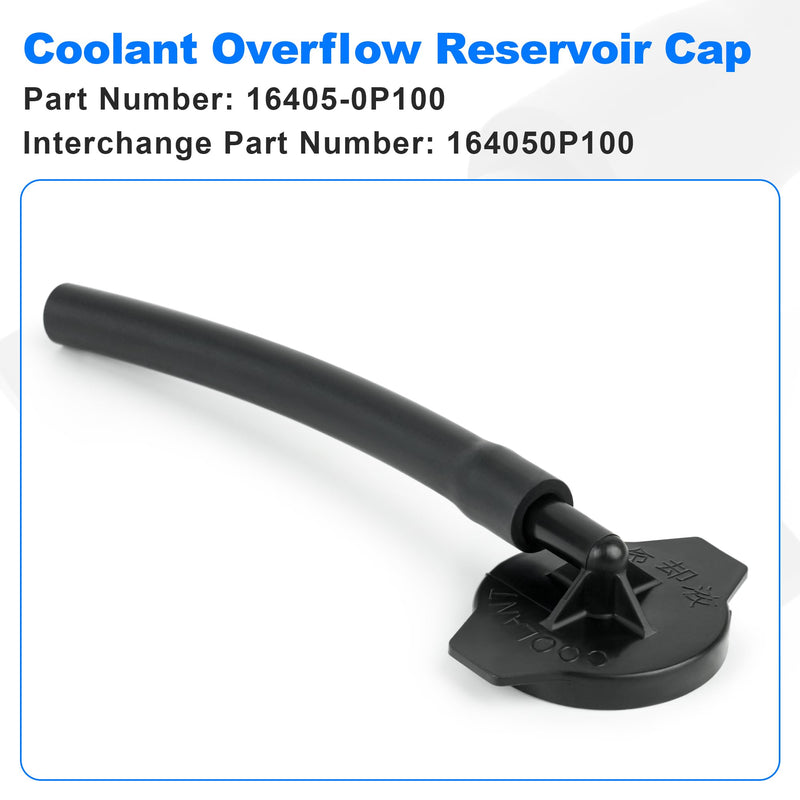 Coolant Overflow Reservoir Cap 16405-0P100 Compatible with Toyota Sequoia 2008-2022, Tundra 2007-2021
