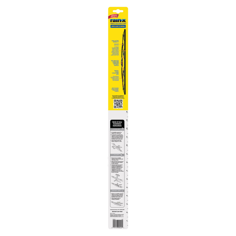 Rain-X 820149 WeatherBeater Wiper Blades, 22" Windshield Wipers (Pack of 2), Automotive Replacement Windshield Wiper Blades That Meet Or Exceed OEM Quality And Durability 22" and 22" Pack of 2