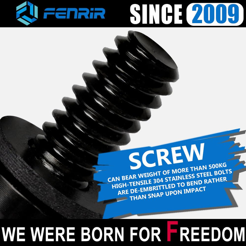 FENRIR Motorcycle Swing Arm Spools Paddock Stand Bobbins Cotton Reels Sliders for M8 ZH2 Z900 Z650 ZX10R ZX6R ZX4R Ninja CBR1000RR-R/RR CBR600RR S1000RR S1000R GSXS1000 GSXR1000 GSXS750 Street Triple
