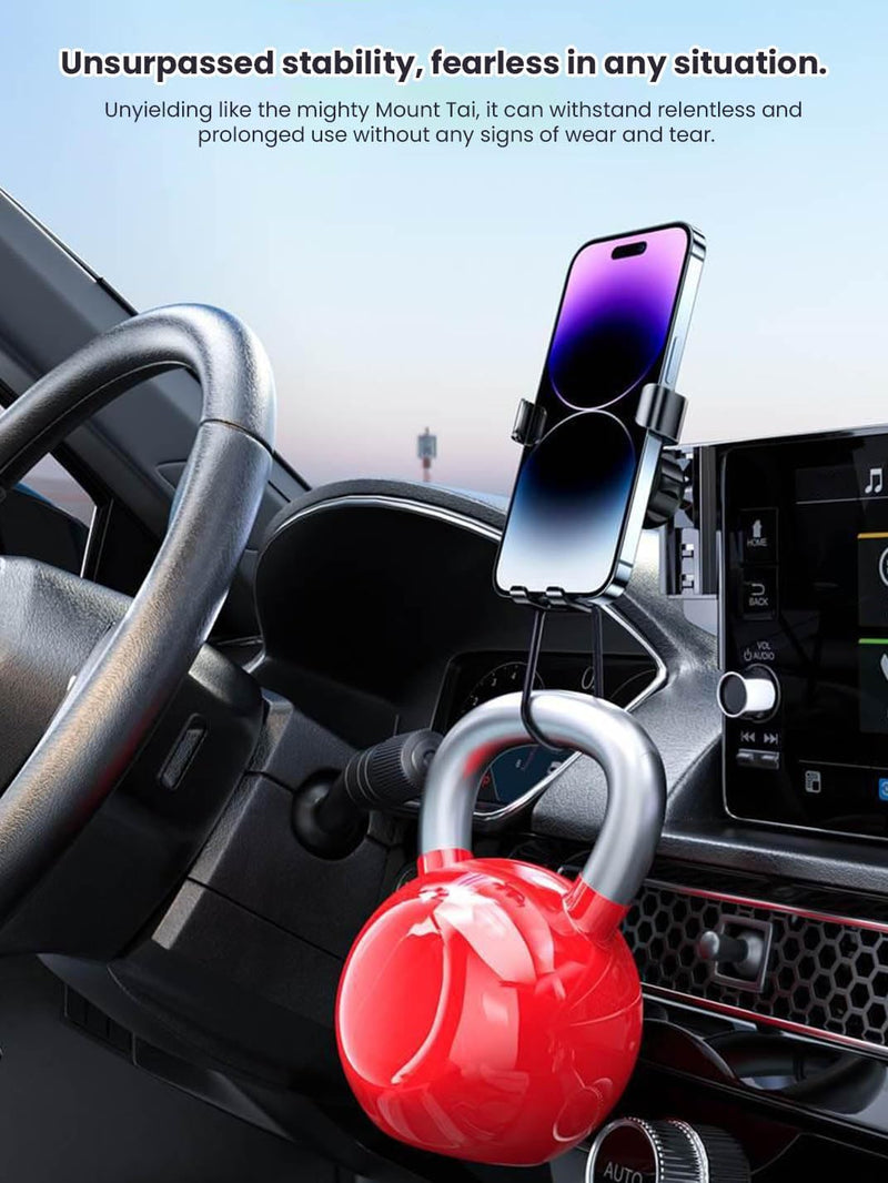 Martoffes™ Screen Phone Holder Made for Ford EcoSport 2018 to 2022 (8.0-INCH Touchscreen Display) Dashboard Screen Cell Phone Dash Mount Accessories