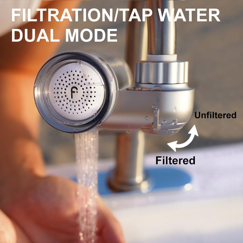 Filterbaby Skincare Filter 2.0 Replacement Cartridge, | Bathroom Sink Faucet Filter Replacement, 99.9% Chlorine Removal, Only Compatible with Filterbaby 2.0, 1 Pack