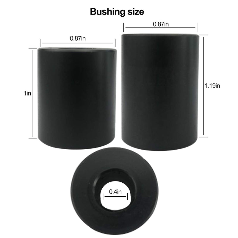 Upper and Lower Front Rear Shock Bushings for Polaris Ranger Sportsman Ranger Crew Scrambler 570 800 900 1000, 7041770, 7041959, 7041454, 7043100