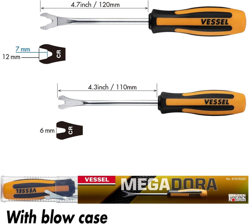 VESSEL - Megadora Clip Remover 2Pcs In Slider Case (970CR2SC)