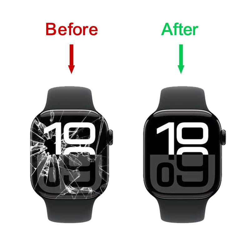New Touch Screen Digitizer Replacement for Apple Watch Series 10 46mm with Specialized Repair Tools Kit.(No LCD Screen)-with OCA Adhesive