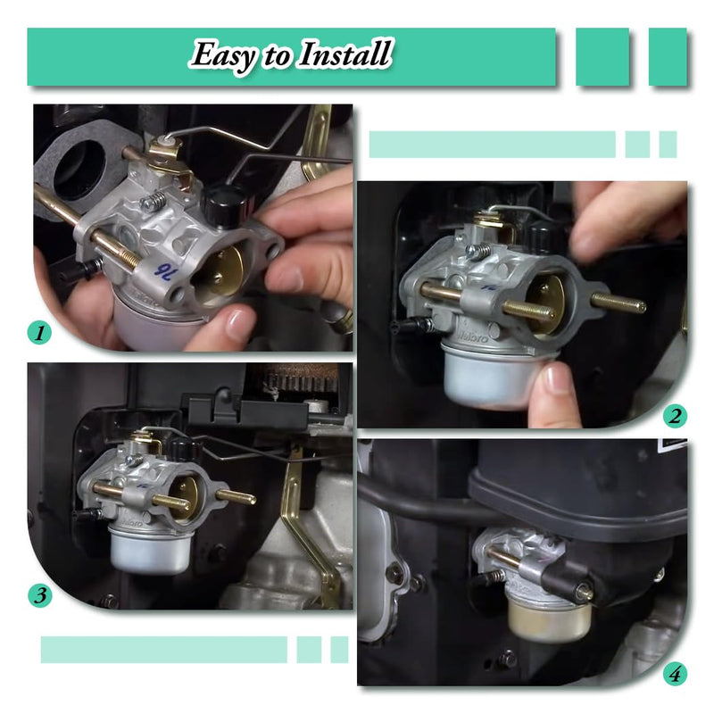 Carburetor and Gaskets Compatible with Kohler CH11 CH12.5 CH14 CV460 12-853-98-S Command Pro 11 12.5 14 15 CH12.5s CH11