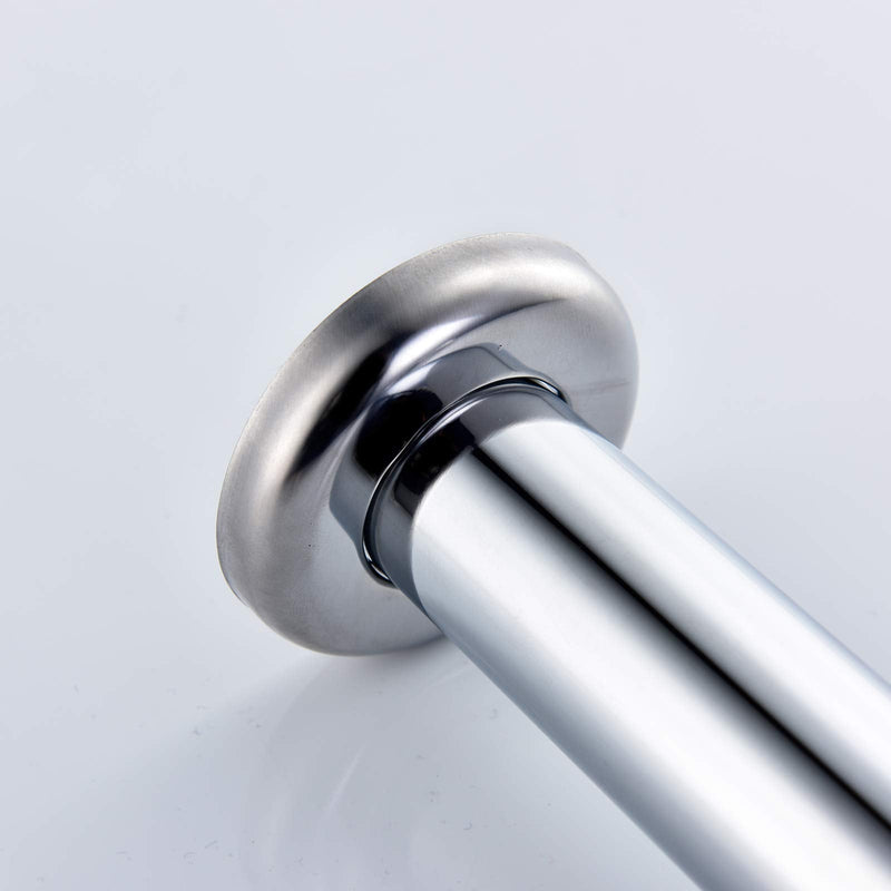 CIENCIA Sink Trap Brass S Trap for Bathroom Sink Kitchen Sink Sewer Pipe Drain Tube S Trap Chrome, WT04