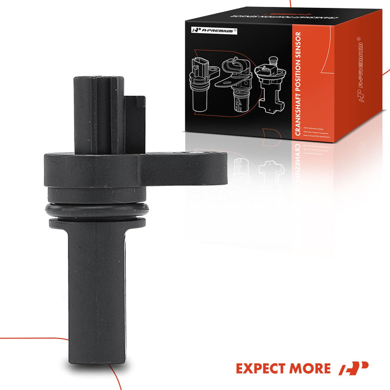 A-Premium Engine Crankshaft Position Sensor Compatible with Nissan Frontier 2005-2020, Pathfinder 2005-2012, Xterra 2005-2010/2013-2015, NV1500 2013-2019, NV2500 2012-2019, NV3500 & Suzuki Equator