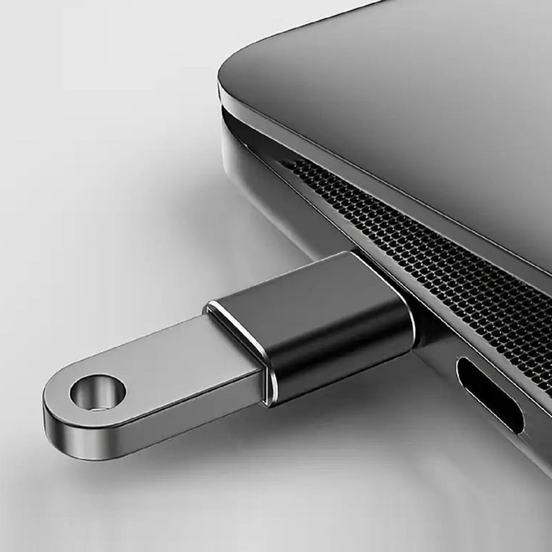 USB C to USB Adapter 1 Pack,USBC Male to USBA 2.0 Female Adapter,Type C Thunderbolt 4 OTG Converter for Apple MacBook Pro,Mac Book,iPad,Microsoft Surface Go,Samsung Galaxy S26,iPhone 17 17e(Silver)