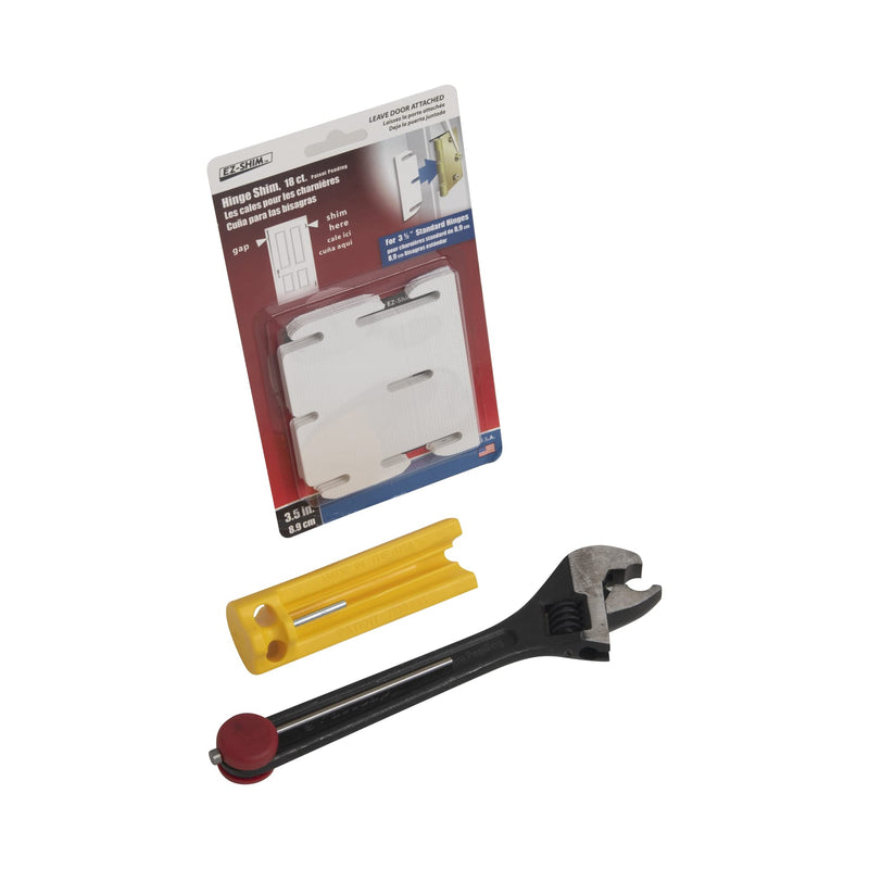 Door Straightener Kit - Hinge Shim, Knuckle Bender, Hinge Pin Removal Tool (3.5 Inch) 3.5 Inch