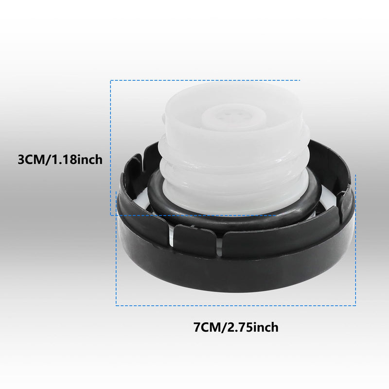 Gas Cap Fuel Cap 77310-48020 For 1989-2004 Toyota Avalon Camry Corolla T100 Tercel Celica Paseo RAV4 4Runner Land Cruiser Sienna Tacoma Solara Tundra Sequoia, Lexus ES300 RX300 SC300 LS400