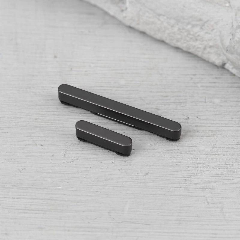 Power and Volume Button Set Compatible with Samsung Galaxy Tab S7 FE SM-T733N, Black