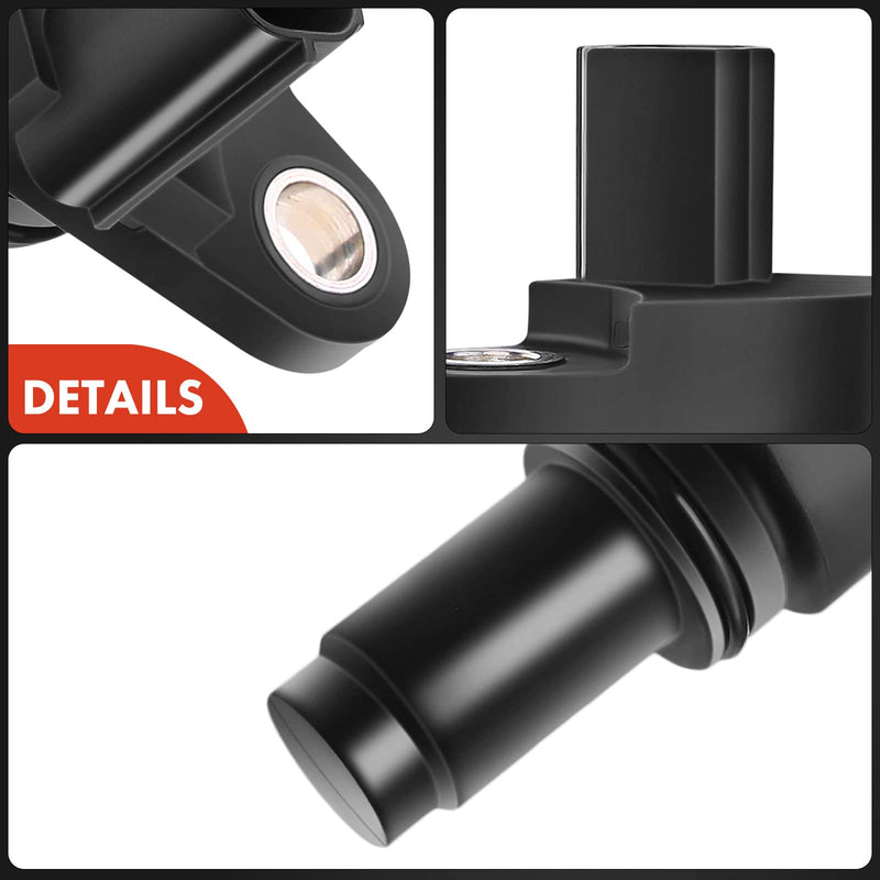 A-Premium Engine Crankshaft Position Sensor Compatible with Chevy, GMC, Buick & More - Captiva Sport, Cobalt, Equinox, HHR, Malibu, Terrain, LaCrosse, Verano, Regal, G4, G5, G6, Aura - 2.0L 2.2L 2.4L