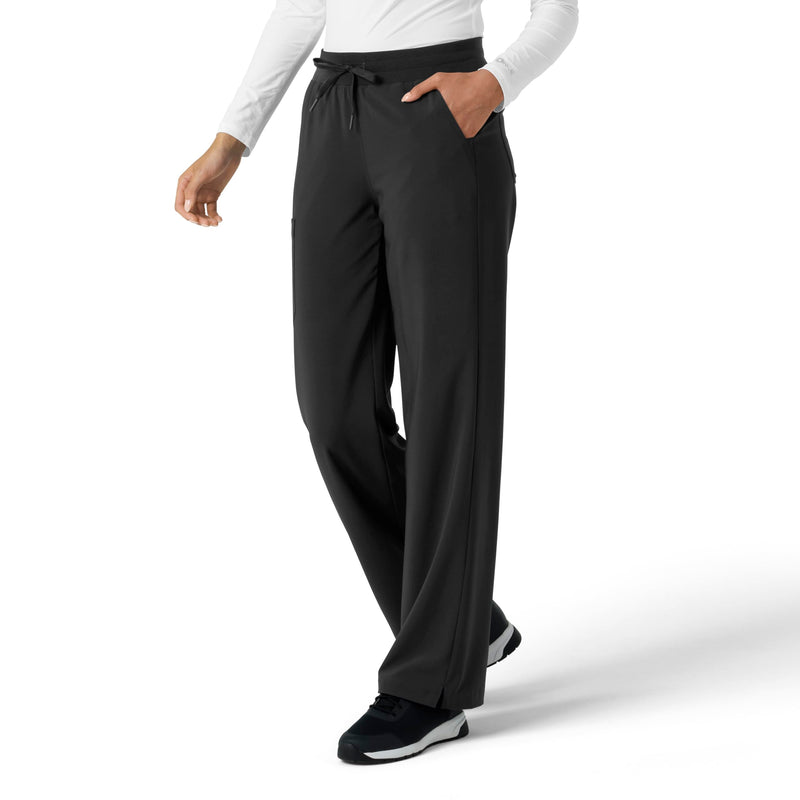 Carhartt Scrubs for Women Force Cross-Flex Boot Cut Pants, with 6 Pockets Medium Black
