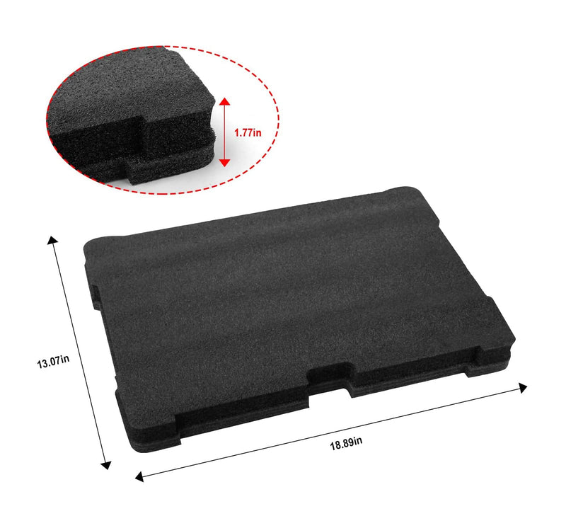 48-22-8451 packout foam inserts for Milwau-kee packout Drawer foam tool box inserts（2 pcs）