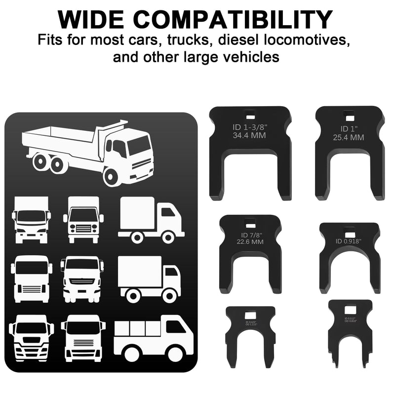 DEF&Fuel Line Disconnect Tool Set, Easy Access to Breather/Fuel/Coolant/DEF Line Disconnect Tool Compatible with 2012+ Ford Chevy Silverado Tahoe Suburban GMC Sierra Yukon