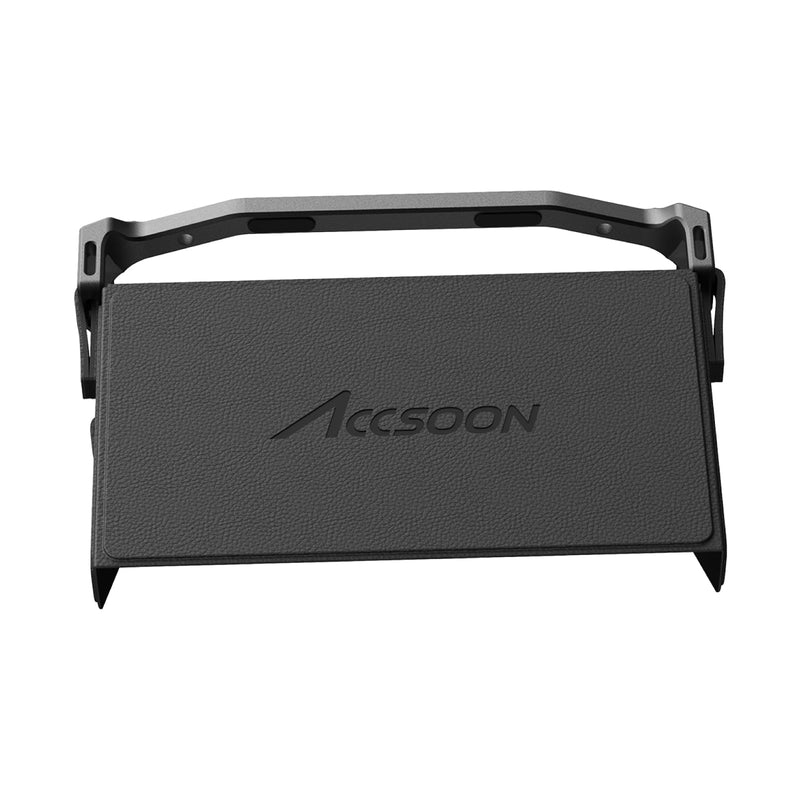 Accsoon CineView M7/M7 Pro 7 inch Camera Field Monitor Cage& Sunshade Kit for CineView M7 Pro Wireless Video Transmission System with Multiple Anti-Rotation 1/4” Mounts, Weight 222g