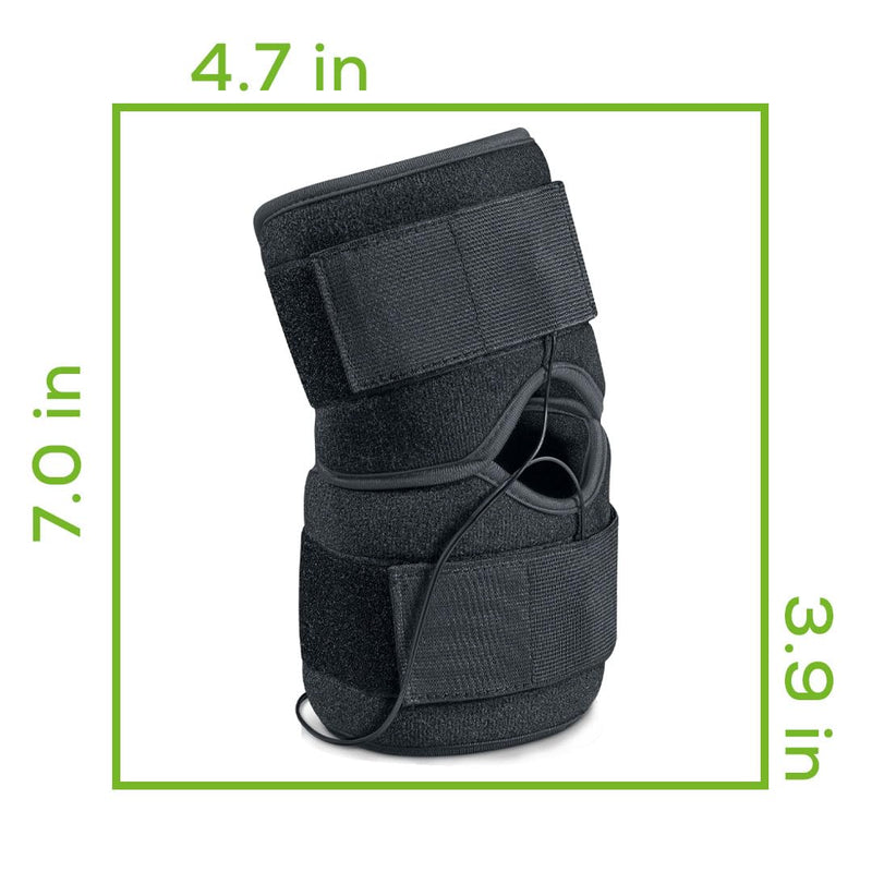 Beurer EM29 2-in-1 Knee and Elbow TENS Machine for Pain Relief with 20 Intensity Levels, 4 Programs, and Reusable Water Contact Electrodes, Digital Muscle Stimulator Device EM29 - Knee and Elbow