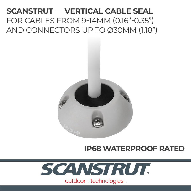 Scanstrut DS30-P Medium Cable Seal for Connectors to 1.18" and Cables 0.35"-0.55" - Plastic